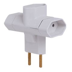 TEE TOMADA PLUG 3 SAIDAS 10A ILUMI