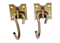 GANCHO DE REDE BATON NIQUELADO