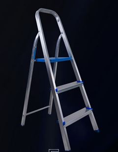 ESCADA 3 DEGRAUS ALUMINIO LIDER