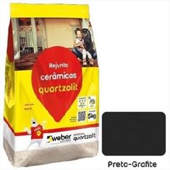 REJUNTE QUARTZ.FLEX PRETO GRAFITE 5KG