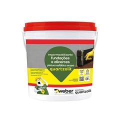 PINTURA ASFALTICA ACQUA 18L QUARTZOLIT
