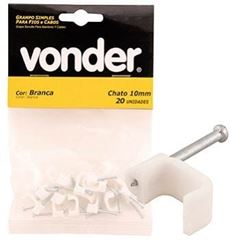 GRAMPO P/FIO 10MM2 CHATO C/20 VONDER