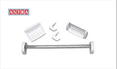 KIT ACESSORIOS P/ BANHEIRO ASTRA C/5 PCS