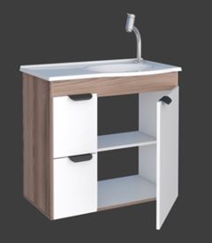 GABINETE COZIMAX MDF MARGARIDA BR C/TAM