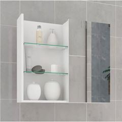 ESPELHEIRA 60X60 JASMIN BRANCA MGM