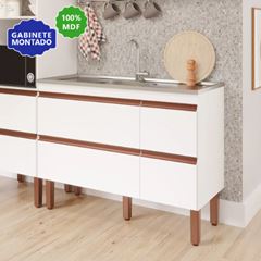 BALCAO COZ MDF 1,20 PRISMA AMEND/BR MGM