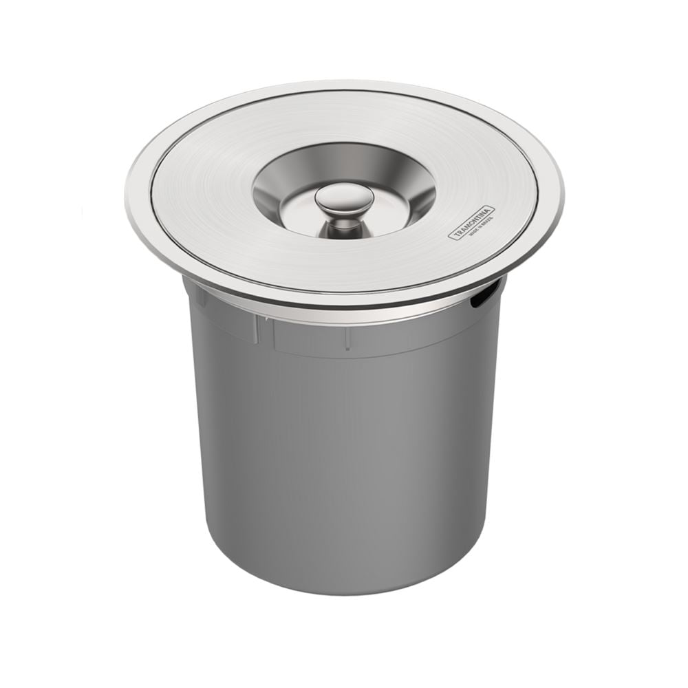 LIXEIRA TRAMONTINA INOX CLEAN 5L | Papa Materiais de Construções