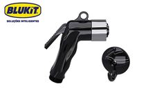 GATILHO DUCHA BLUKIT POP BLACK/CROM