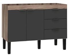 BALCAO COZ MDF 1,50 FLAMINGO TAM/PR