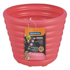 VASO JARDIM P/FLORES ROSA 1,7L TRAMONTIN