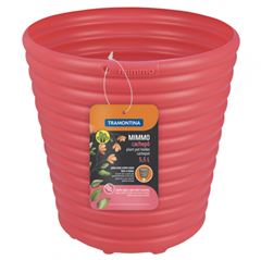 VASO JARDIM P/FLORES ROSA 5,5L TRAMONTIN