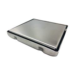 RALO FLUX OCULTO DUPLO 10X10 INOX