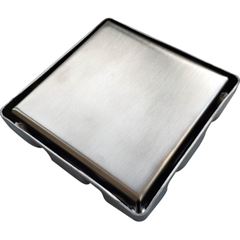RALO FLUX OCULTO DUPLO 15X15 INOX