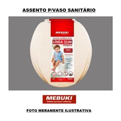 ASSENTO MEBUKI ALMOF. OVAL SLIM AREIA