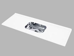 PIA DECORALITA GRAN.INOX 140X54 BRANCO