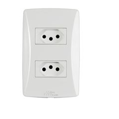 TOMADA EMB DUPLA 20A ELETROMAR
