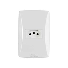 TOMADA EMB HORIZONTAL 10A C/PL ELETROMAR