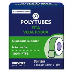 FITA VEDA ROSCA 18MMX10M PULVITEC 