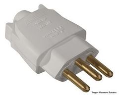 TOMADA PINO MACHO 2P+T 20A ELETROMAR
