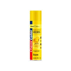 TINTA SPRAY AMARELO 400ML CHEMICOLOR