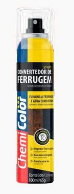 CONVERTEDOR DE FERRUGEM 100ML CHEMICOLOR