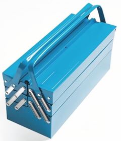 CAIXA FERRAM 5 GAV AZUL TRAMONTINA