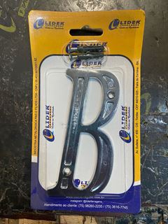 LETRA LIDER CROMADA B