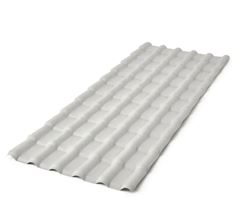 TELHA PVC PLAN BRANCA 242X88 MAXPLAST