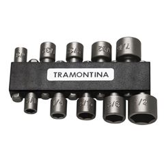 JOGO PONTEIRA TIPO SOQUETE 10PCS 