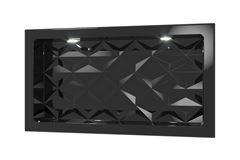 NICHO EMB KASABEL LAMP.LED 63X35 PRETO