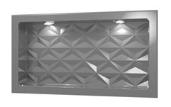 NICHO EMB KASABEL LAMP.LED 63X35 CINZA