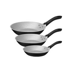 JOGO FRIGIDEIRAS ALUM 3PC LINZ PT POL TR