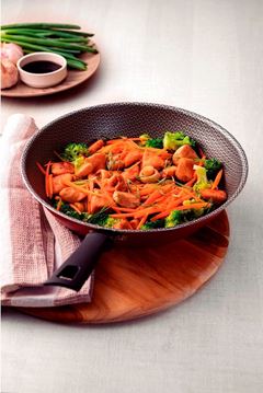 WOK ALUM 28CM 3,6 S/TP LORETO VER TRAMON