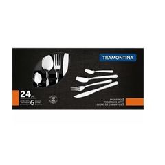 FAQUEIRO TRAMONTINA  INOX 24PC BUZIOS