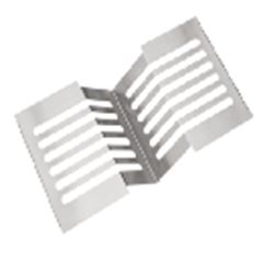 ESCORREDOR PRATOS INOX 30CM TRAM