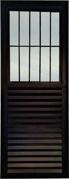 PORTA ALUM PTO 210X60 1FL VEN TOTAL DIR