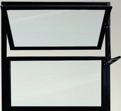 BASCULANTE 60X50 1ART LISO PRETO LIDER