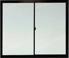 JANELA 100X100 2FL VID LISO PRETO SLIM