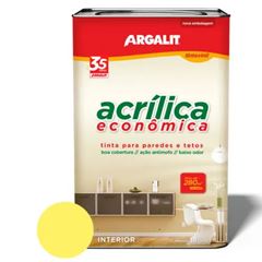 TINTA PVA LT 18L AMARELO CANARIO ARGALIT