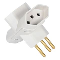 TEE TOMADA PINO 3 SAIDAS 2P+T 10A ILUMI