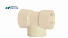 TEE RR 1/2X3/4 BRANCO AMANCO
