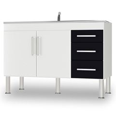 BALCAO COZ MDF 1,60 ROMA PT MGM