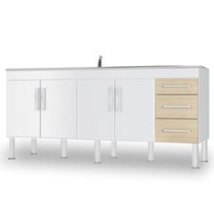 BALCAO COZ MDF 1,20 ROMA ACACIA MGM