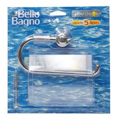 PAPELEIRA BELLO BAGNO CRISTAL