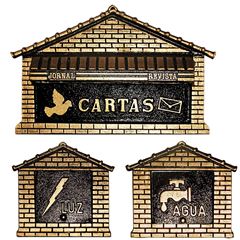 CX CORREIO COLONIAL JORNAL BRONZE