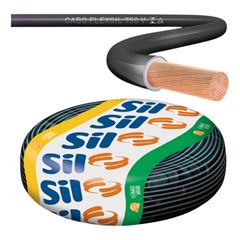 FIO PC RIG CABO 10.0MM PRETO COBRECOM