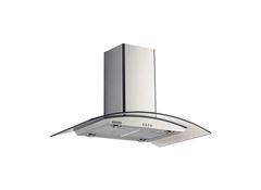 COIFA ACO INOX + VIDRO VETRO 90 127V