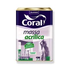 MASSA ACRILICA LT 25KG CORAL 