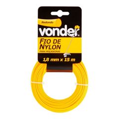 FIO DE NYLON 1,8MMX15M VONDER