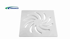 GRELHA VORTICE QUAD AMANCO 100